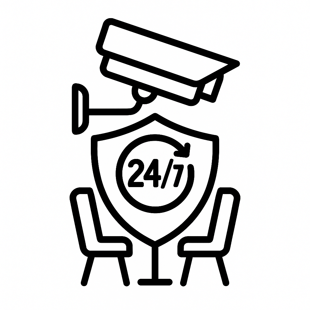 24*7 CCTV Surveillance